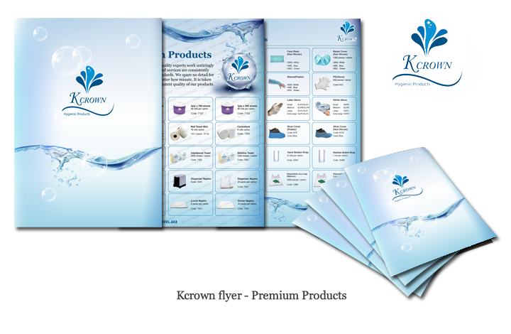 Hygenic Product Flyer Design